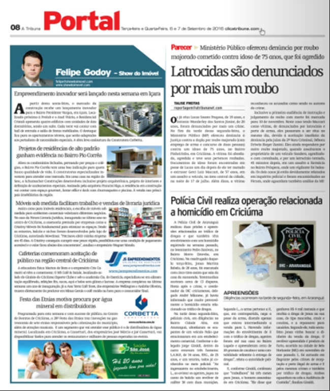 Coluna A Tribuna 06.09.2016